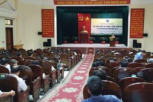 Khai mạc lớp tập huấn phòng chống thiên tai và tìm kiếm cứu nạn Bộ Y tế năm 2019