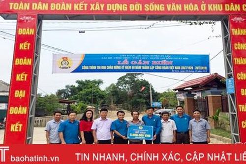 Hơn 500 công trình chào mừng 90 năm thành lập Công đoàn Việt Nam