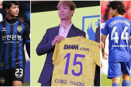 Trước '15', Công Phượng từng khoác số áo lạ lẫm nào ngoài số 10 ưa thích?