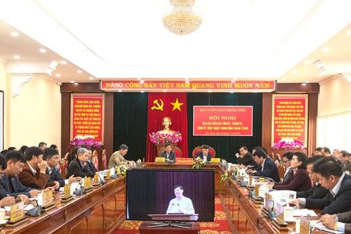 Hội nghị báo cáo viên trực tuyến toàn quốc tháng 7/2019