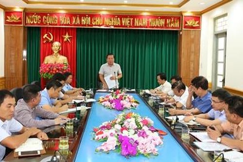 Hội nghị triển khai công tác giải phóng mặt bằng dự án cao tốc Mai Sơn – Quốc lộ 45