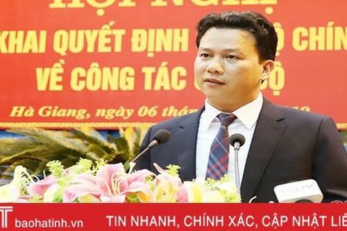 Chân dung tân Bí thư Tỉnh ủy Hà Giang Đặng Quốc Khánh