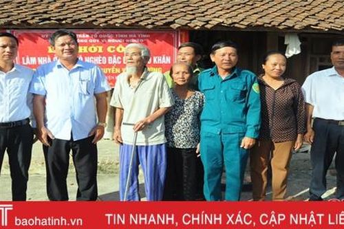 Ủy ban MTTQ Hà Tĩnh hỗ trợ 200 triệu xây nhà cho hộ khó khăn ở Đức Thọ
