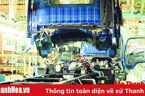 Sản xuất công nghiệp tăng trưởng 48,7% so với cùng kỳ