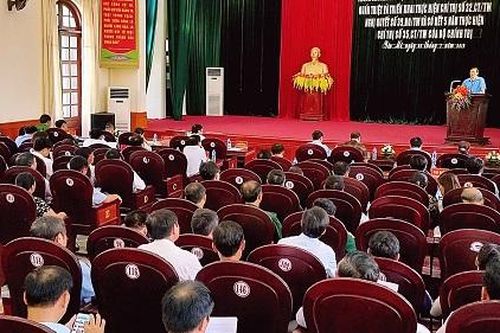 Huyện ủy Yên Mô quán triệt, triển khai một số chỉ thị, nghị quyết của Đảng
