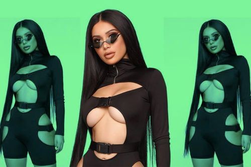 Tranh cãi về bộ jumpsuit cắt xẻ táo bạo lộ vòng một