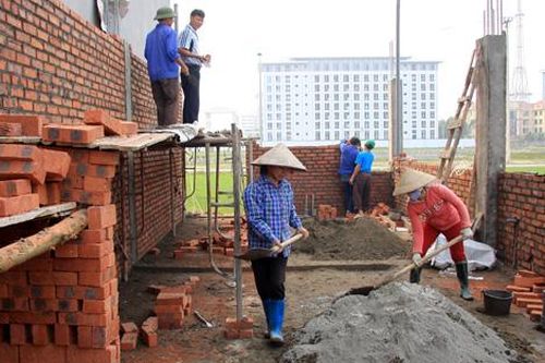 Vật liệu xây dựng vào mùa