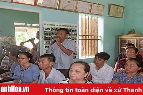 HĐND huyện Triệu Sơn quan tâm giải quyết những ý kiến, kiến nghị của cử tri