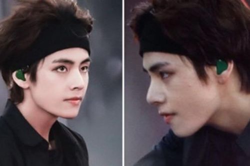 V BTS biến thành nhân vật truyện tranh võ thuật chỉ với phụ kiện nhỏ này