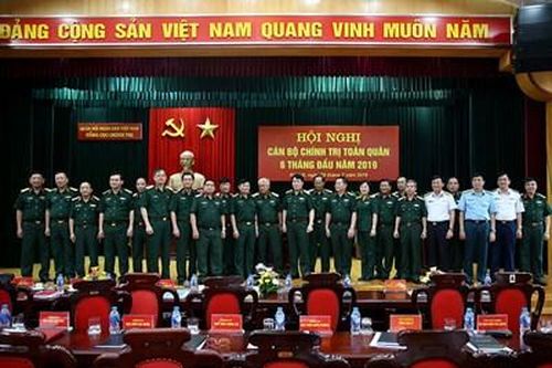 Hội nghị cán bộ chính trị toàn quân 6 tháng đầu năm 2019