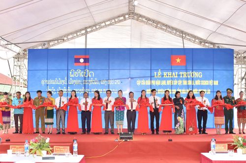 Khai trương cặp cửa khẩu phụ Nậm Lạnh (Sơn La) và Mường Pợ (Hủa Phăn, Lào)