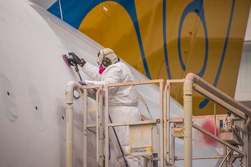 Những hình ảnh Boeing 787-10 của Vietnam Airlines trong nhà máy