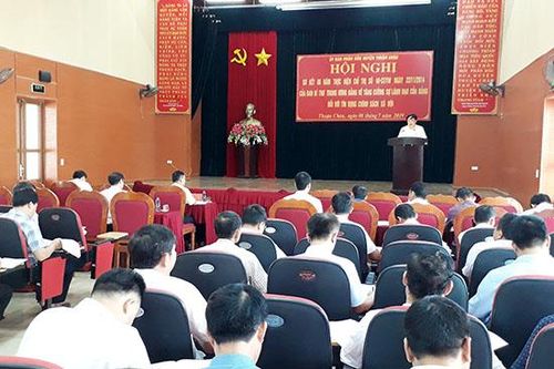 Thuận Châu sơ kết 5 năm thực hiện Chỉ thị số 40 của Ban Bí thư về 'Tăng cường sự lãnh đạo của Đảng đối với tín dụng chính sách xã hội'