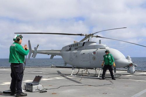 Mỹ bắt đầu đưa trực thăng không người lái MQ-8C vào hoạt động
