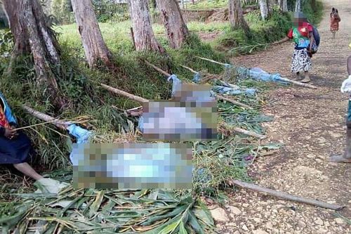 Thảm sát bộ lạc ở Papua New Guinea, 15 phụ nữ và trẻ bị phân xác