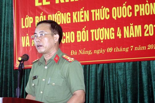 600 cán bộ chiến sĩ tham gia lớp bồi dưỡng kiến thức quốc phòng an ninh