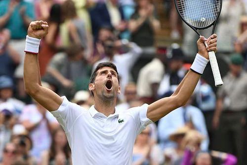 'Thổi bay' Goffin, Djokovic lần thứ 9 vào bán kết Wimbledon