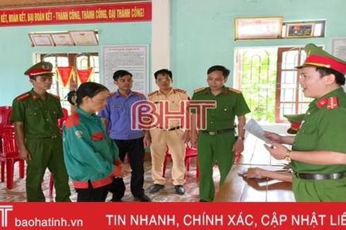 Khởi tố đối tượng gây cháy rừng ở huyện miền núi Hà Tĩnh