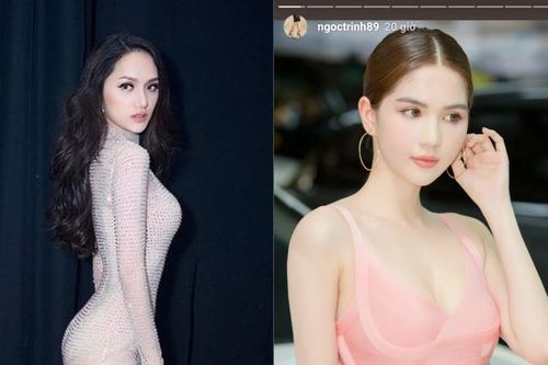 Hương Giang, Lý Nhã Kỳ, Ngọc Trinh rất biết cách 'hack não' fan khi liên tục chọn váy xuyên thấu tiệp màu da đầy 'ám ảnh'