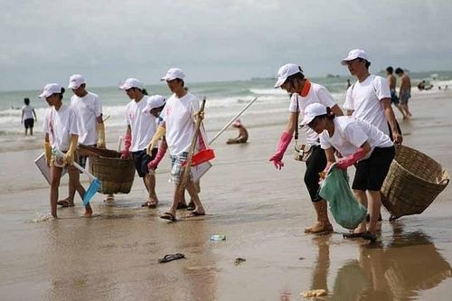 Chung tay vì môi trường xanh