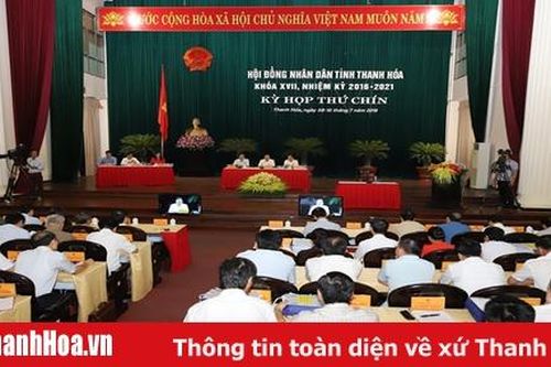 Kỳ họp thứ 9, HĐND tỉnh khóa XVII: Tiến hành phiên chất vấn và trả lời chất vấn