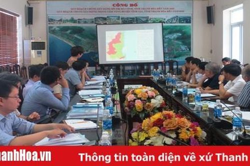 Đẩy nhanh tiến độ công nhận huyện Tĩnh Gia đạt tiêu chí Đô thị loại 4