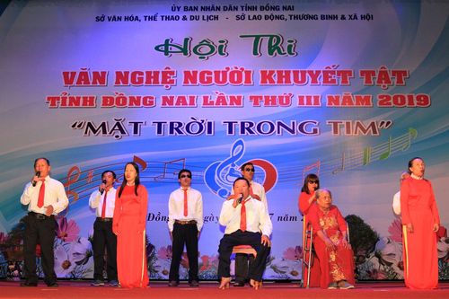 Trảng Bom đoạt giải Nhất hội thi văn nghệ người khuyết tật
