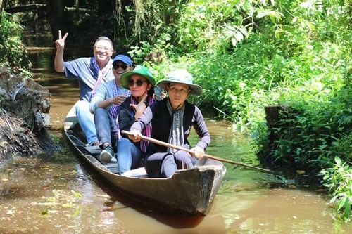 Đoàn Famtrip ở TP.Hồ Chí Minh khảo sát các điểm du lịch tại Đồng Tháp