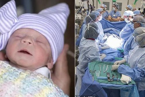 Đứa trẻ đầu tiên tại Mỹ sinh ra từ tử cung hiến tặng của người đã chết