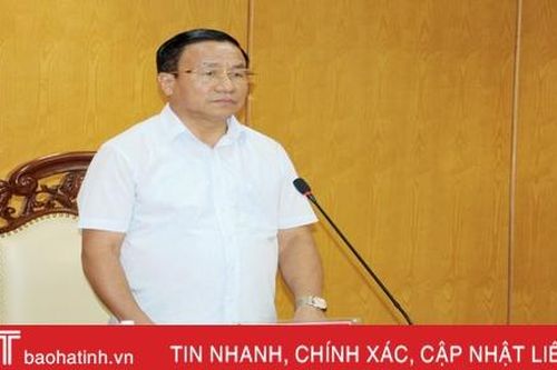Tập trung cao thực hiện công tác chuẩn bị đại hội Đảng các cấp ở Hà Tĩnh