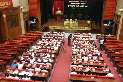 Vĩnh Phúc: Khai mạc kỳ họp thứ 12, HĐND tỉnh khóa XVI