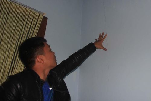 An Khê: Dân bức xúc vì mỏ đá mất an toàn