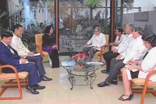 Tăng cường hơn nữa quan hệ hữu nghị truyền thống, hợp tác toàn diện Việt Nam - Cuba