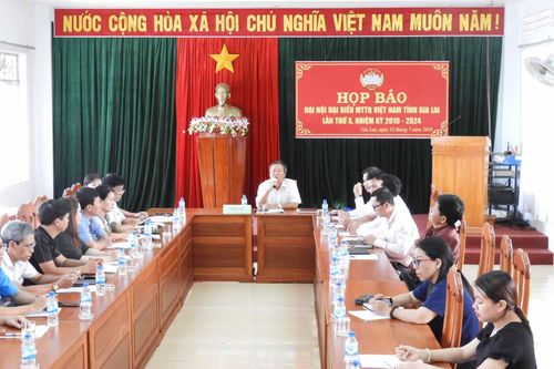 Đại hội Mặt trận tỉnh Gia Lai sẽ diễn ra vào ngày 18 và 19-7