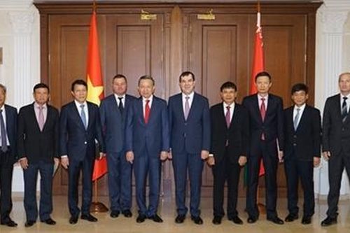 Bộ trưởng Tô Lâm thăm và làm việc tại Cộng hòa Belarus