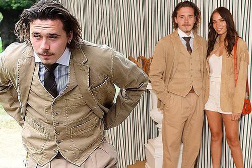 Cậu cả nhà Beckham như ông cụ, cùng bạn gái đi xem chung kết Wimbledon 2019