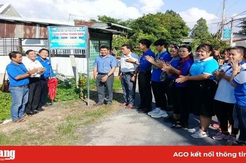 Châu Thành ra quân cao điểm Chiến dịch 'Mùa hè tình nguyện' năm 2019