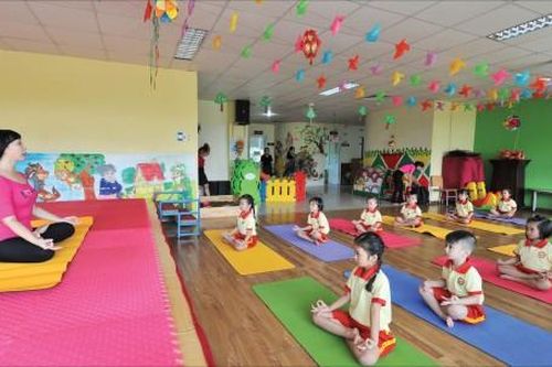 Đời sống Yoga cho trẻ mầm non