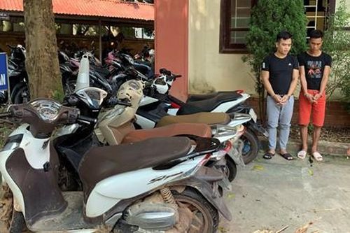 Bắt hai đối tượng vận chuyển xe máy trộm cắp sang Trung Quốc tiêu thụ