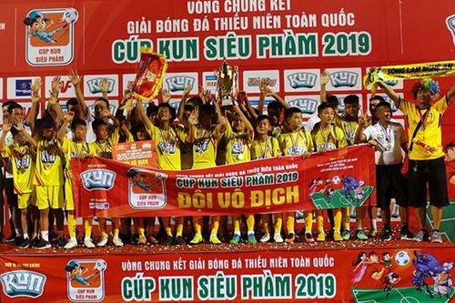 U13 SLNA vô địch giải BĐ thiếu niên toàn quốc 2019