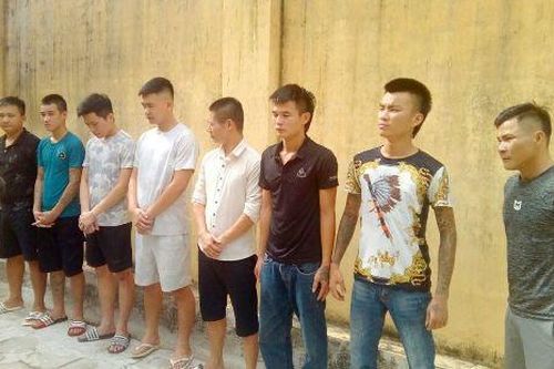 Bắt 9 đối tượng cưỡng đoạt tài sản