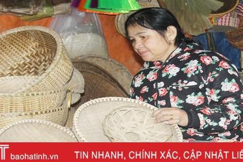 Nghề đan ở Hà Tĩnh: Còn mây tre thì còn nghề!