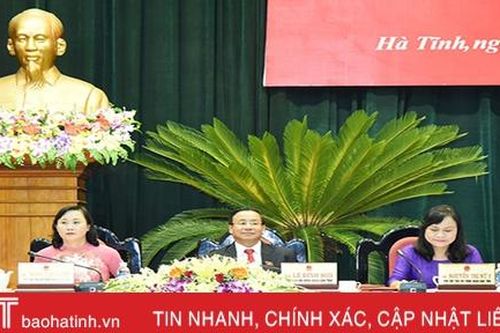 Khai mạc trọng thể Kỳ họp thứ 10, HĐND tỉnh Hà Tĩnh khóa XVII