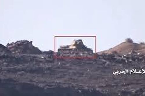 Học du kích Việt Nam, Houthi săn cơ giới Liên minh Ả rập Xê út
