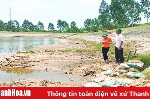 Hơn 2.000 ha lúa vụ thu mùa tưới bằng hồ đập nhỏ có nguy cơ bị hạn