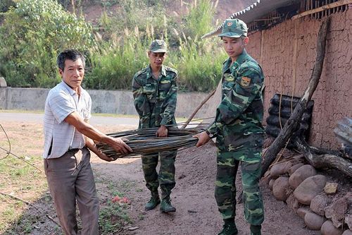 Chung tay xây dựng nông thôn mới vùng biên giới