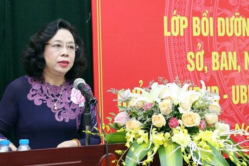 Khai giảng lớp bồi dưỡng cán bộ quy hoạch nguồn giám đốc sở, ban, ngành TP Hà Nội