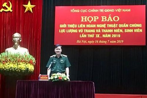 Sẵn sàng cho ngày hội nghệ thuật LLVT, Thanh niên và Sinh viên lần thứ IX