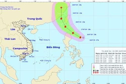 Áp thấp nhiệt đới mạnh lên thành bão, Bắc Bộ có mưa dông
