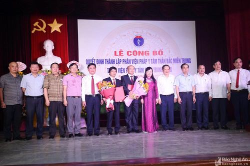 Ra mắt Phân viện Pháp y Tâm thần Bắc Miền Trung